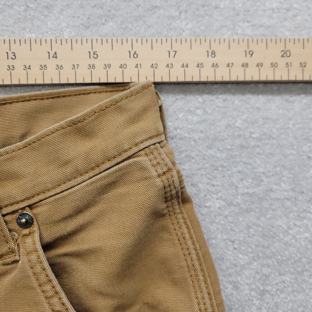 Dickies Flex Work Shorts Mens 32 Brown Carpenter Utility Stretch Canvas - Picture 4 of 9